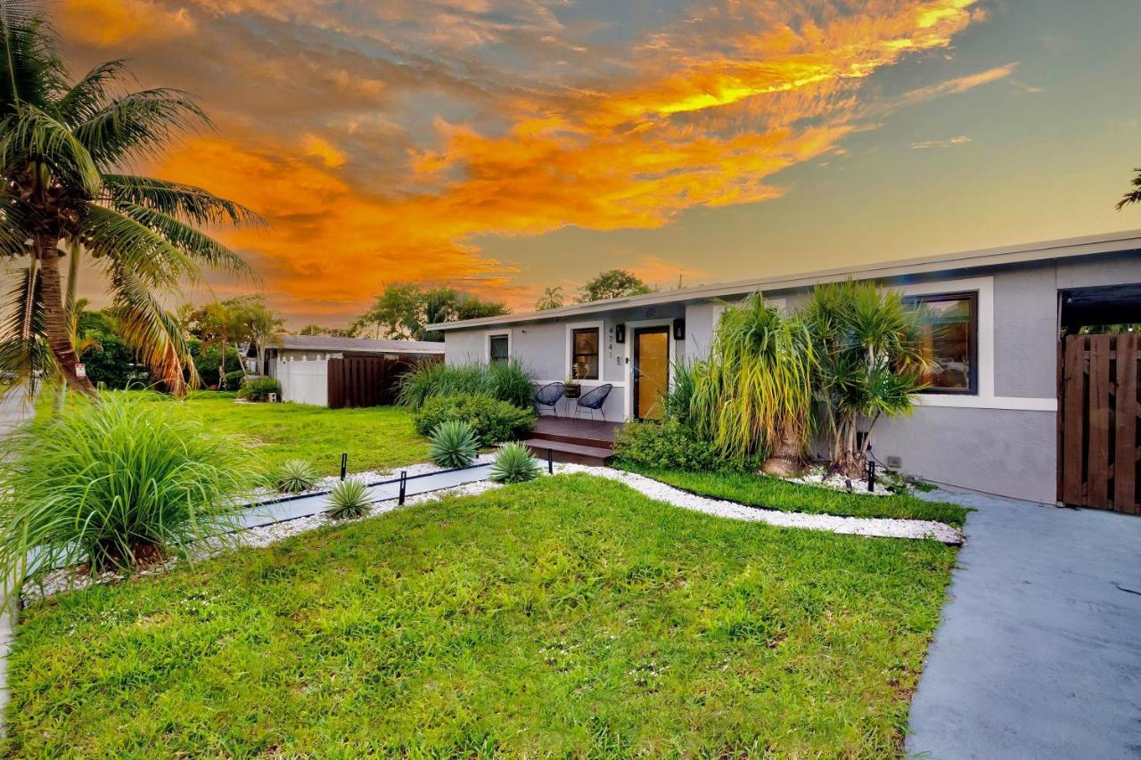 Private Heated Pool Oasis Pet-Friendly Retreat Short Or Long Stays Sleeps 2-8 Ppl Pompano Beach Exterior foto